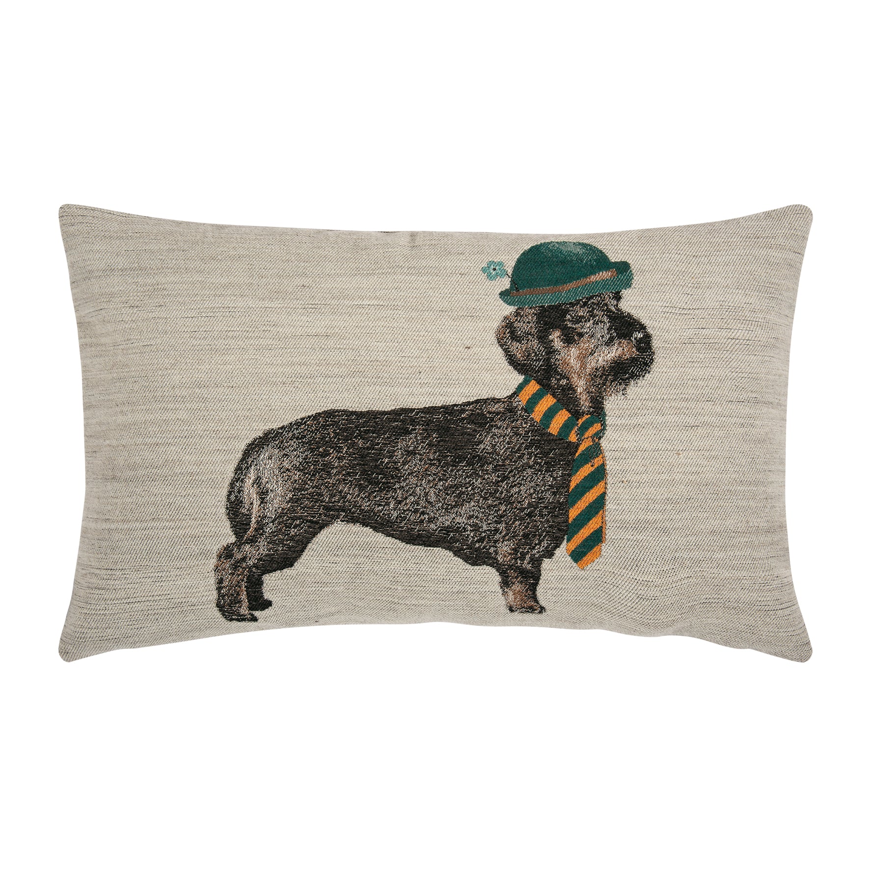 PAD Kissenhülle Sausage grün, 35x60cm