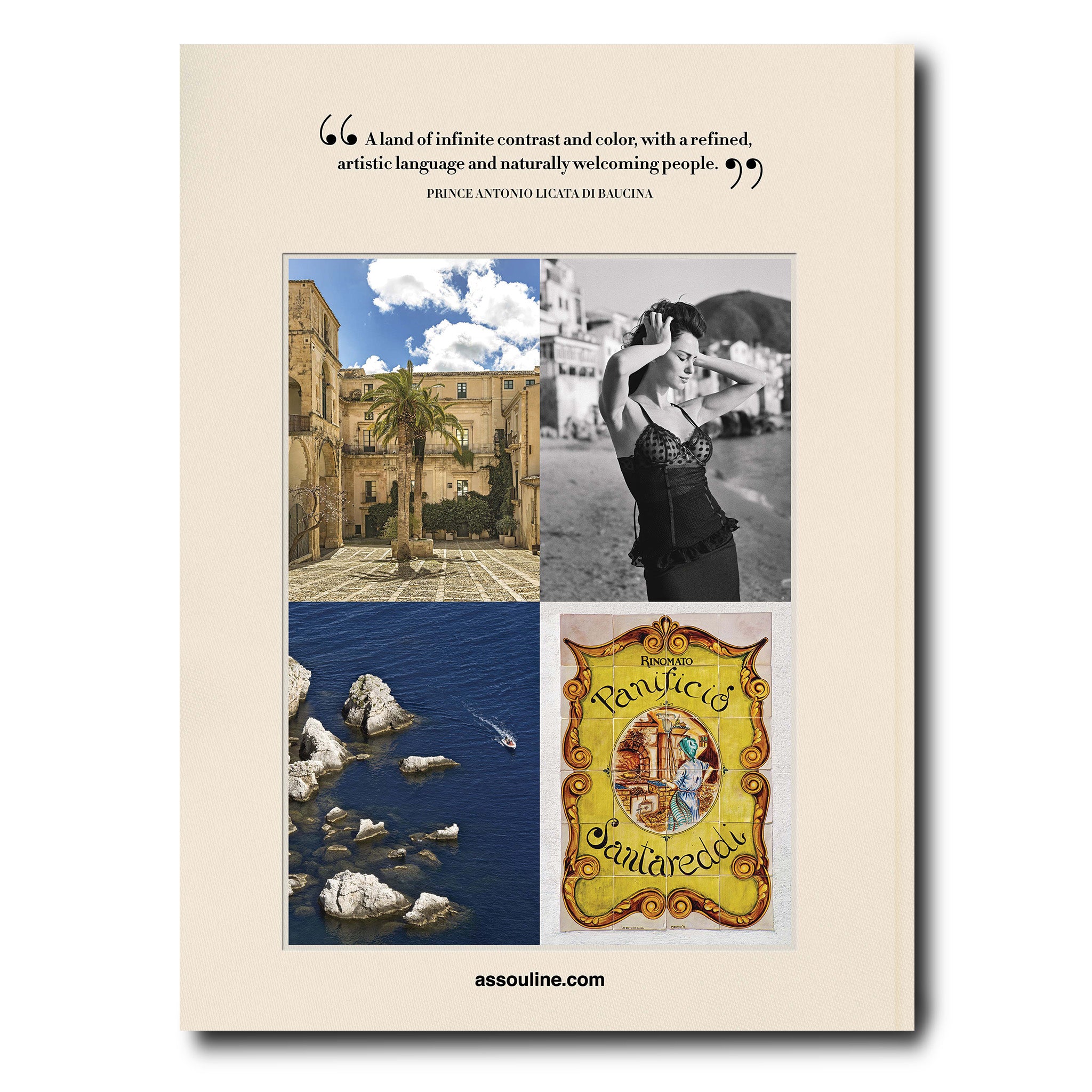 Assouline Coffee Table Book Sicily Honor