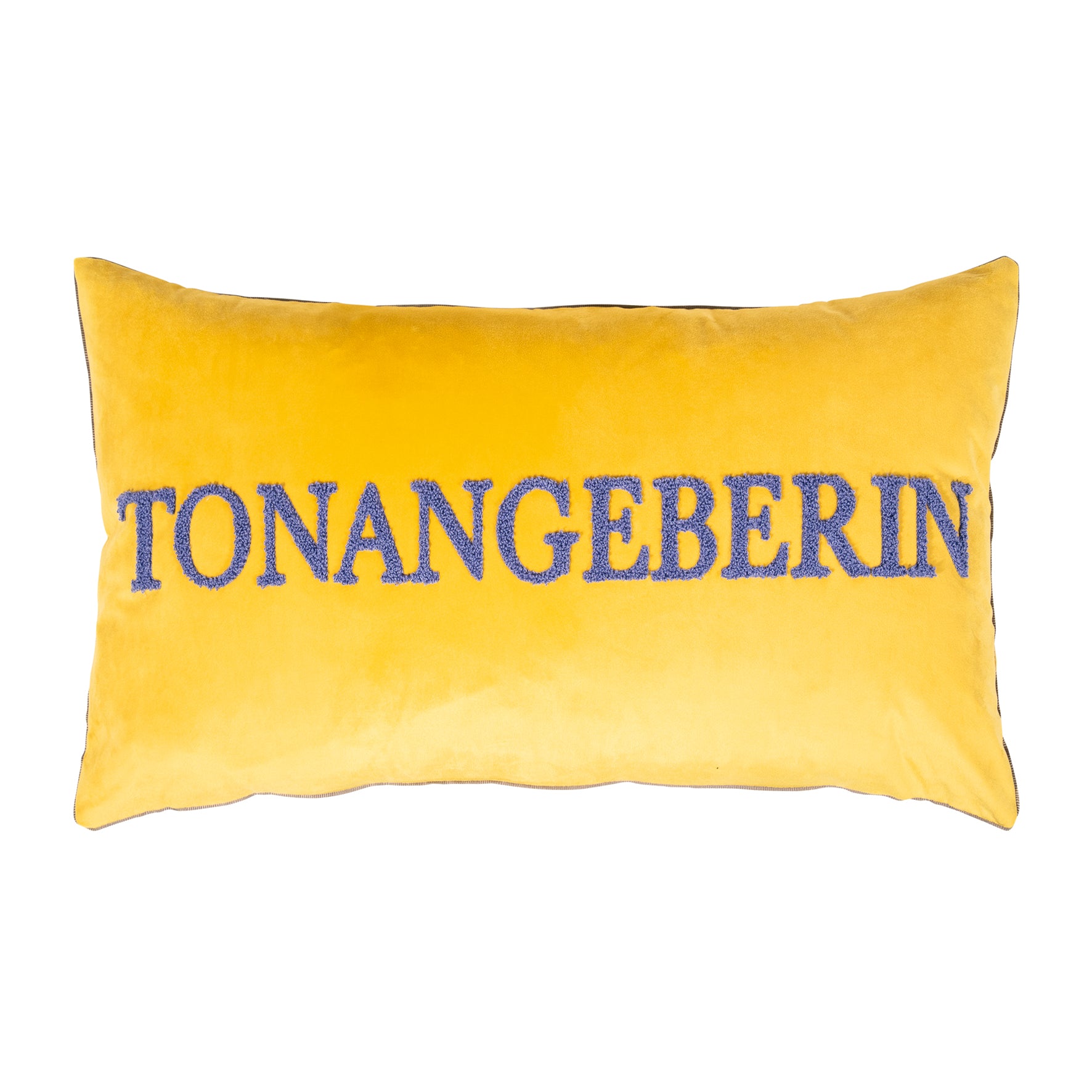 PAD Kissenhülle Tonangeberin-yellow, 35x70cm