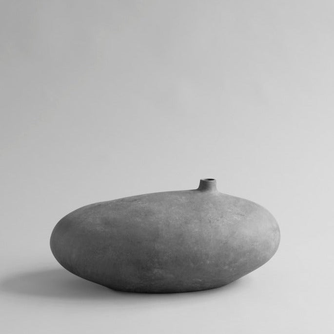 101 cph - Submarine Vase Fat Dark Grey