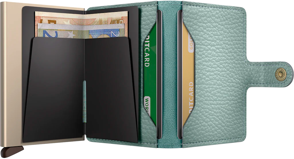 Secrid Miniwallet Pebble Sea Green