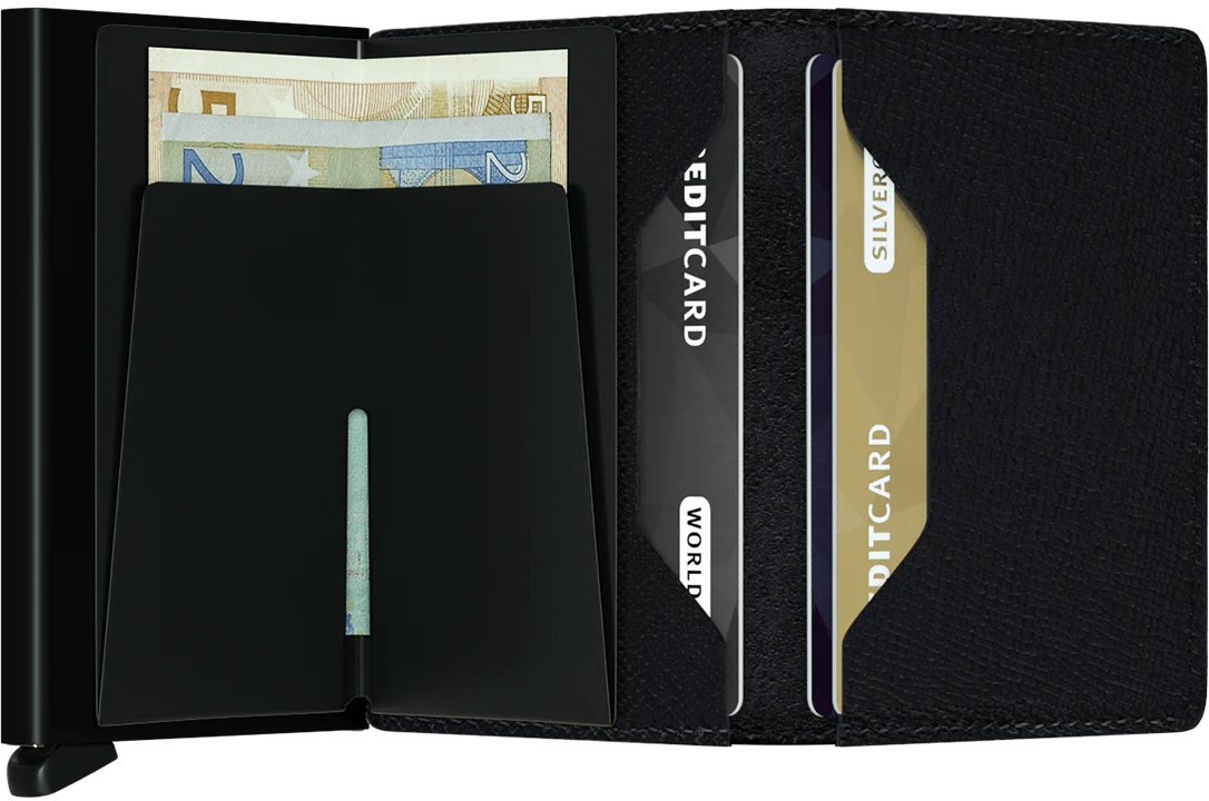 Secrid Slimwallet Crisple Black