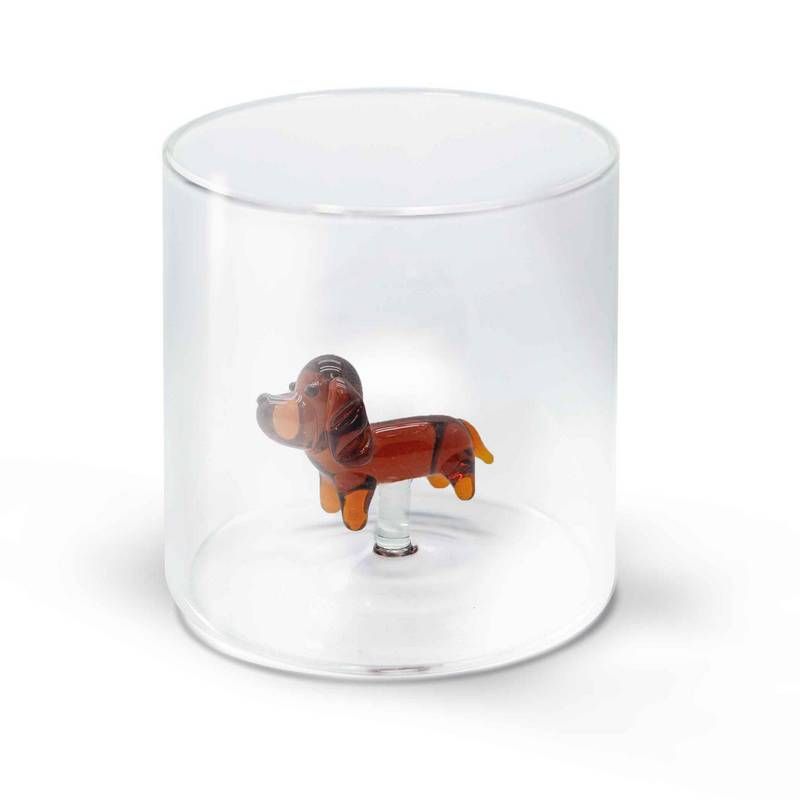 WD Lifestyle Trinkglas aus Borosilikatglas, 250ml
