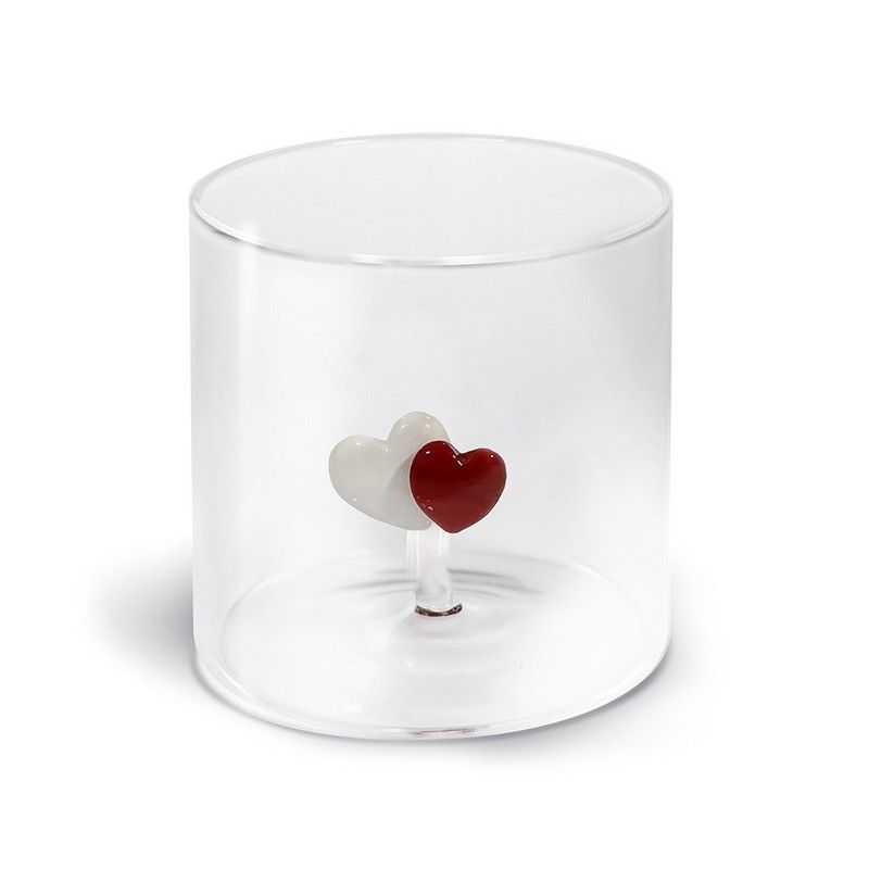 WD Lifestyle Trinkglas aus Borosilikatglas, 250ml