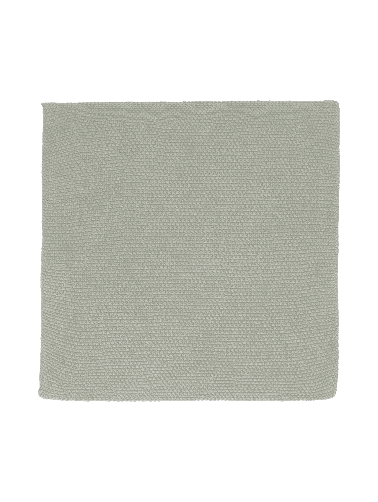 ASA textil 2er Set Baumwolltuch gestrickt khaki 30 x 30 cm 100 % Baumwolle